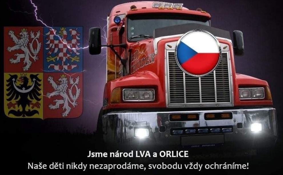Je to tady. Konvoj českých řidičů má zítra dorazit do Prahy