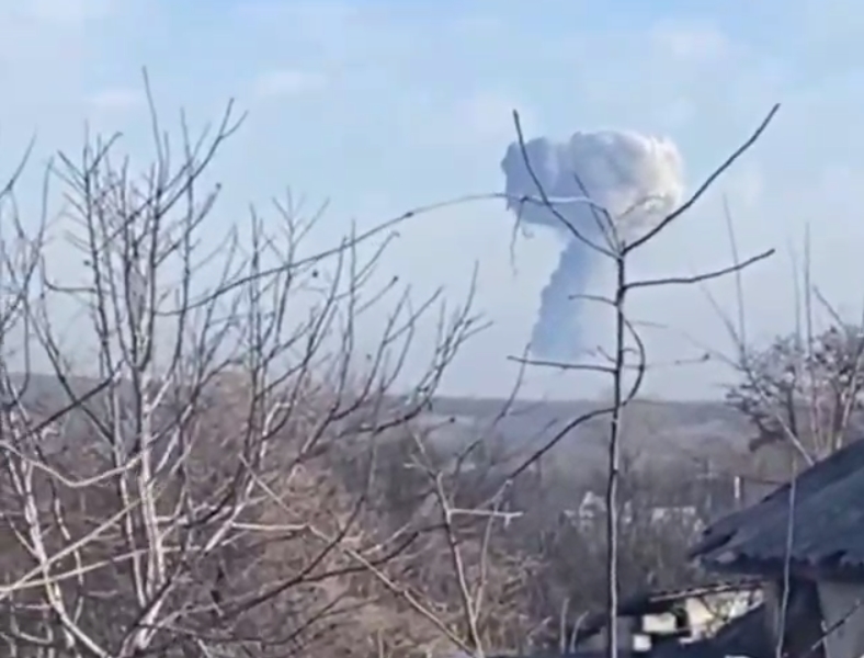 ŽIVĚ: Silný výbuch na Ukrajině, tlakovou vlnu pocítil celý sever Donbasu