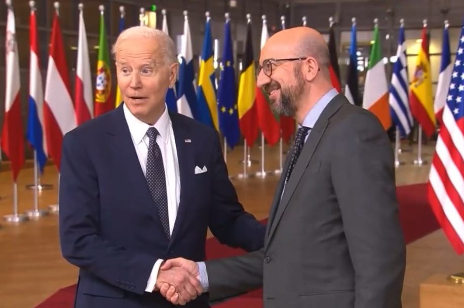 Biden: „Přišel jsem poblahopřát muži, který byl právě znovuzvolen bez opozice. O tom sním“