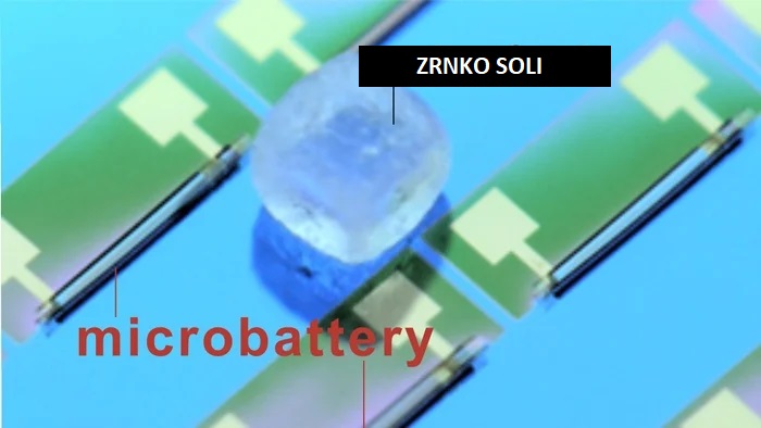 Vědci představili extrémně malou baterii pro nejmenší počítače na světě