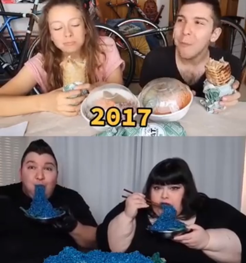 „Umírání“ pro kliknutí. Šílená proměna youtuberů, kteří se přejídají