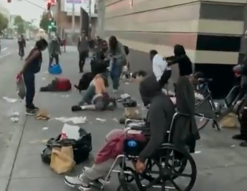 San Francisco se opět mění v doupě narkomanů a bezdomovců