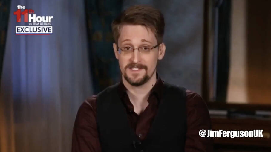 snowden varuje sledování